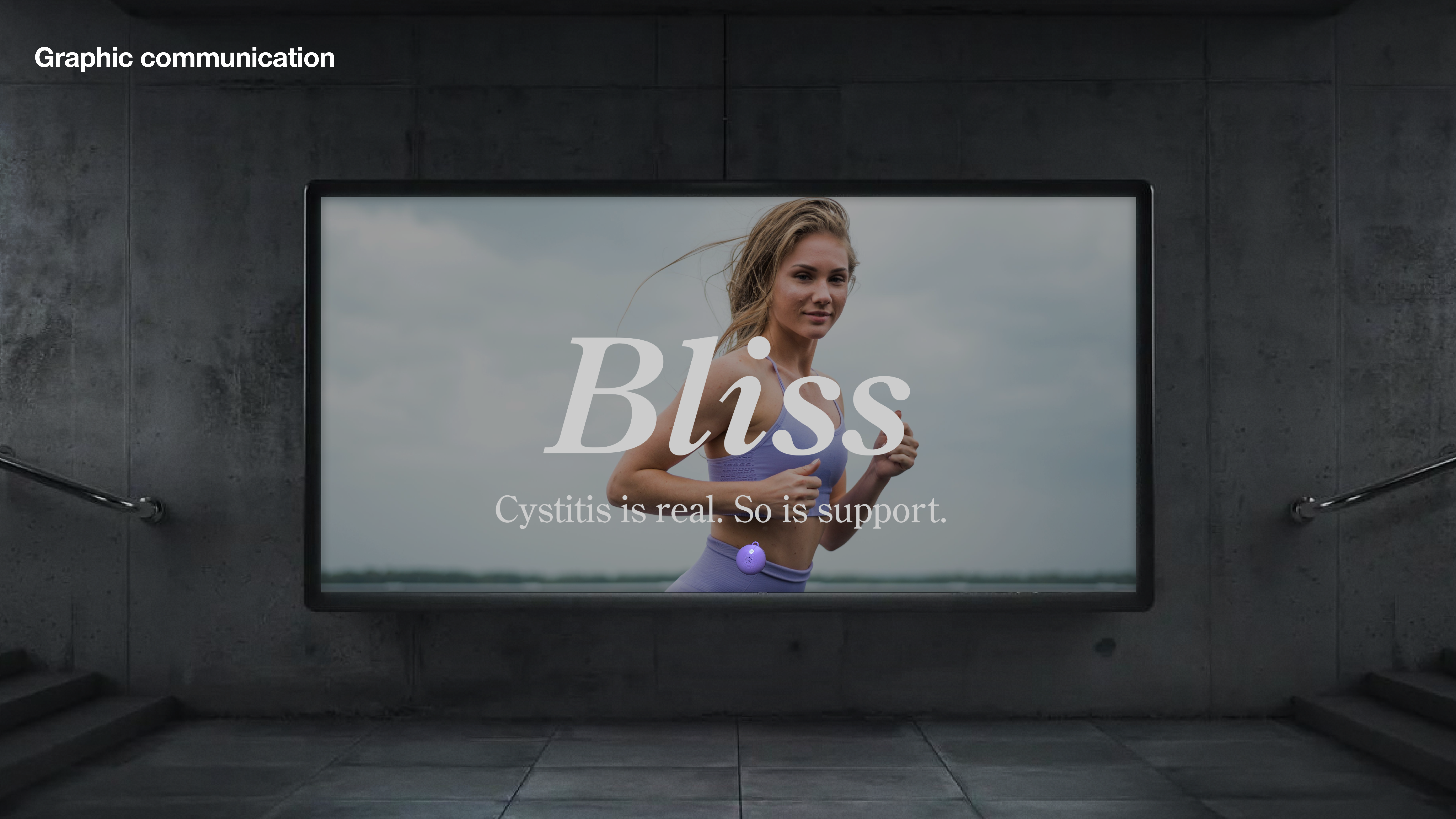 Graphic communication: Cystitis is real. So is support.