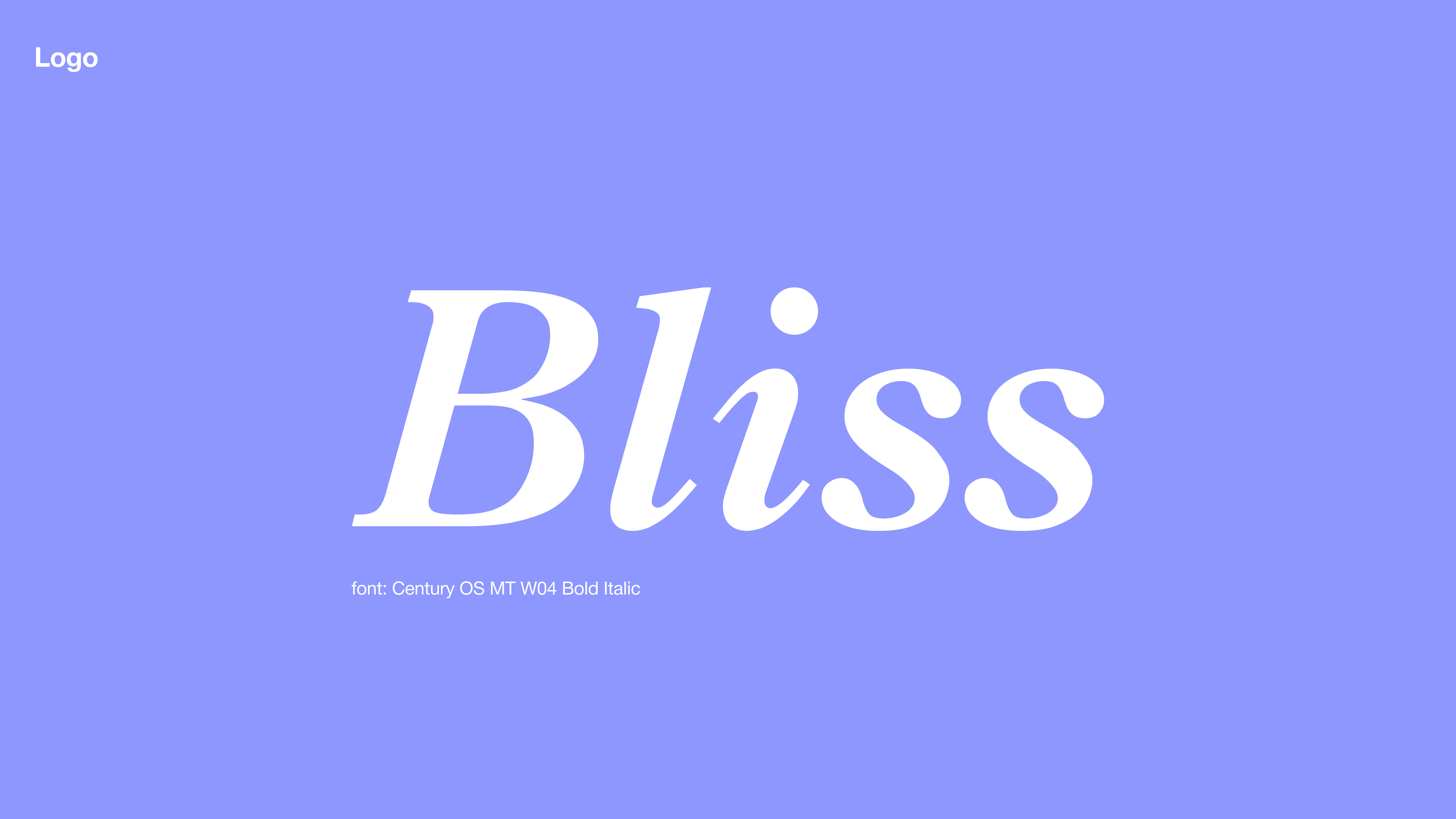 Bliss wordmark