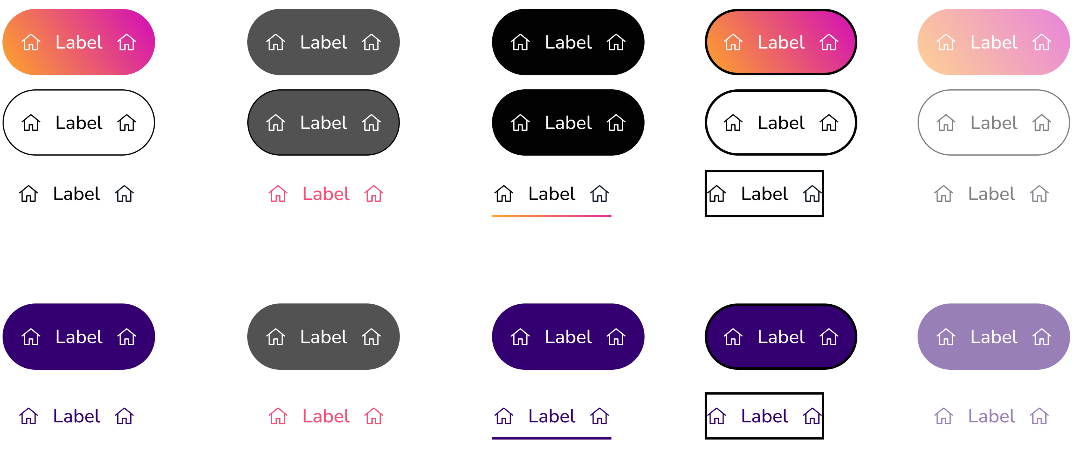 Button variants